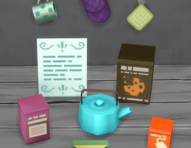 Tiny Living Kitchen Clutter