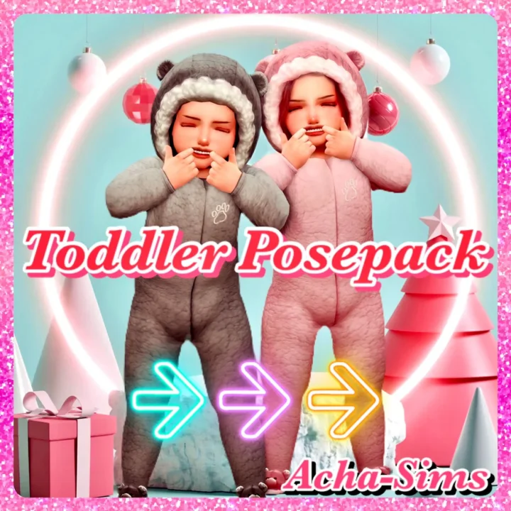 Acha Toddler's Posepack #1
