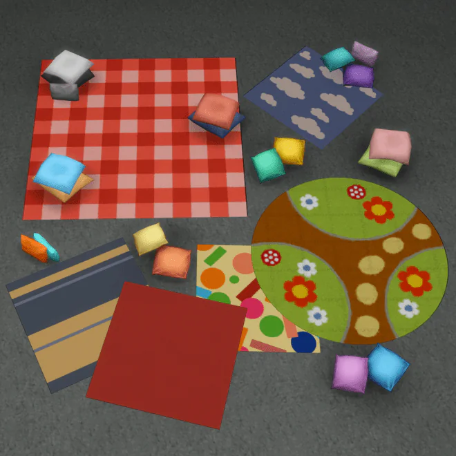 Toddler Seating & Floor Deco