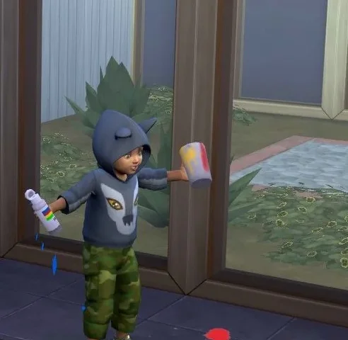 No Child Messes (Only Toddlers)