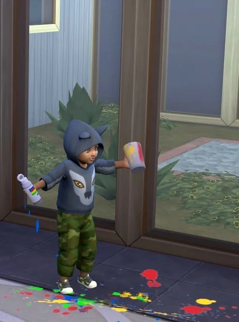 No Child Messes (Only Toddlers)