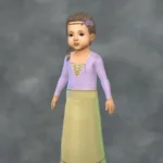 Basic Medieval Peasant Dress for all ages + tops, separated skirt