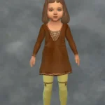 Basic Medieval Peasant Dress for all ages + tops, separated skirt