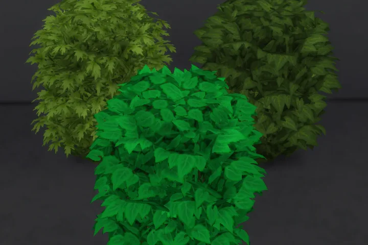 Toilet Bush Recolors