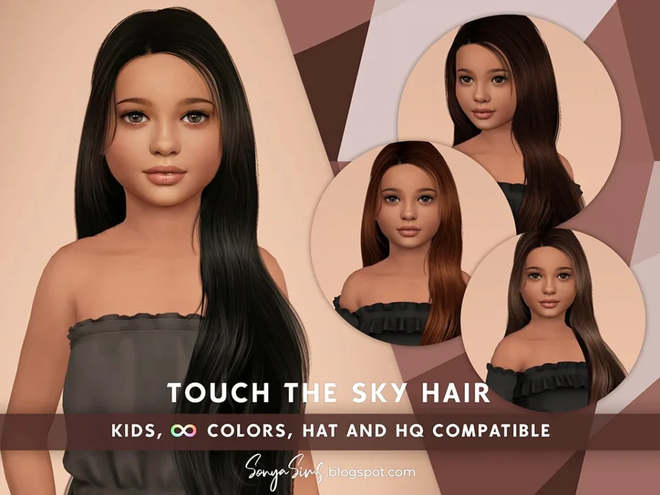 SONYASIMS - TOUCH THE SKY HAIR KIDS