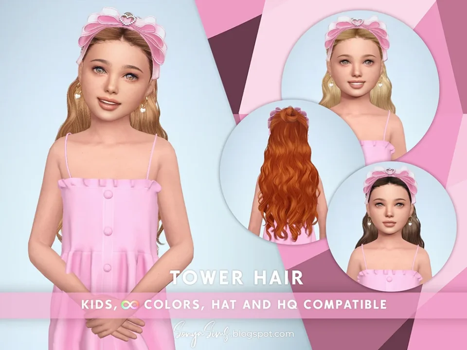 SONYASIMS - TOWER HAIR KIDS