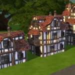 Medieval Old Town Hood Deco Houses - Tanner Set