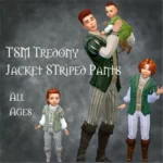 TSM Tredony Jacket Striped Pants