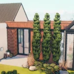 A-Frame with a pool