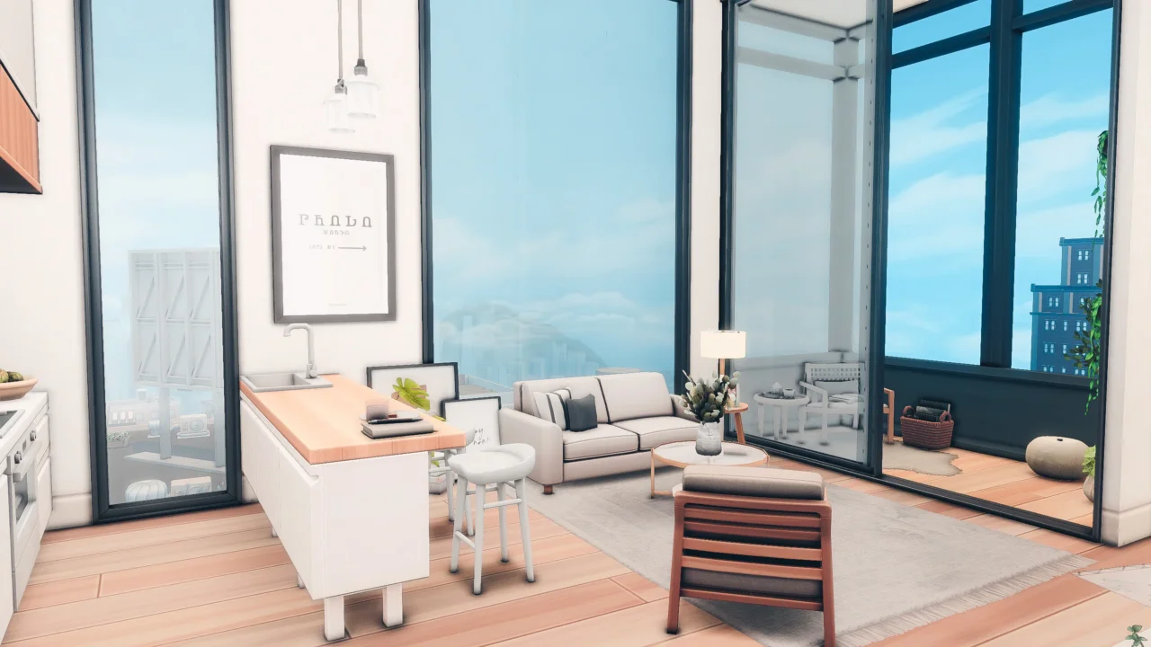 Medina Studios with a balcony