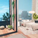 Medina Studios with a balcony