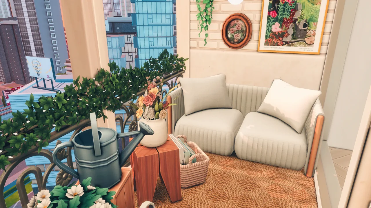 Small apartment with a balcony 🪴