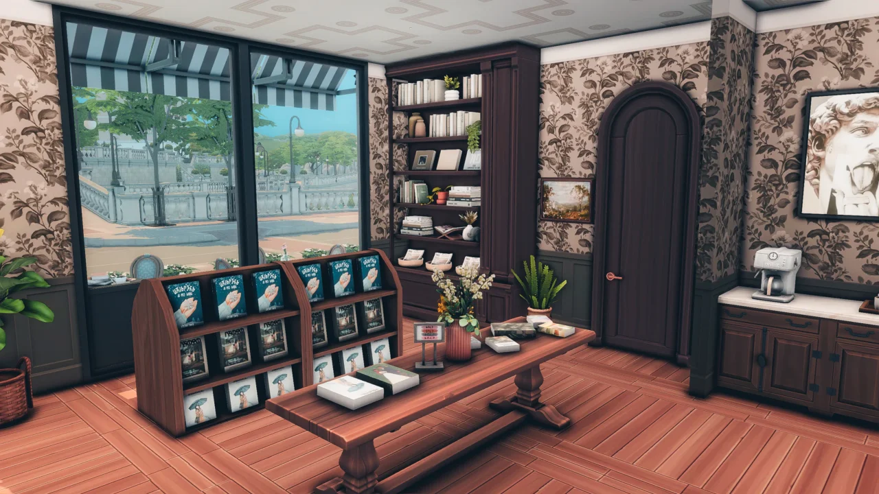 Bookstore with Apartment