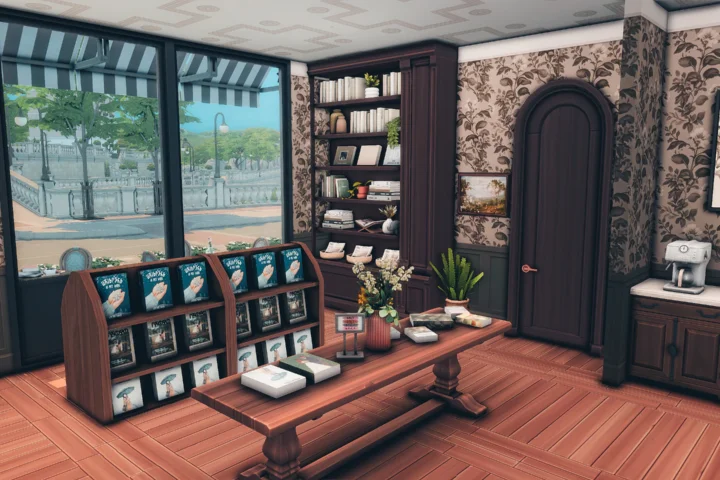 Bookstore with Apartment