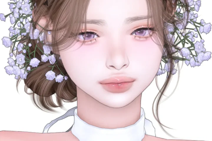 LIN-DIAN Baby's breath headdress