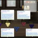 HARVESTABLE GRAPES – 6 VARIETIES