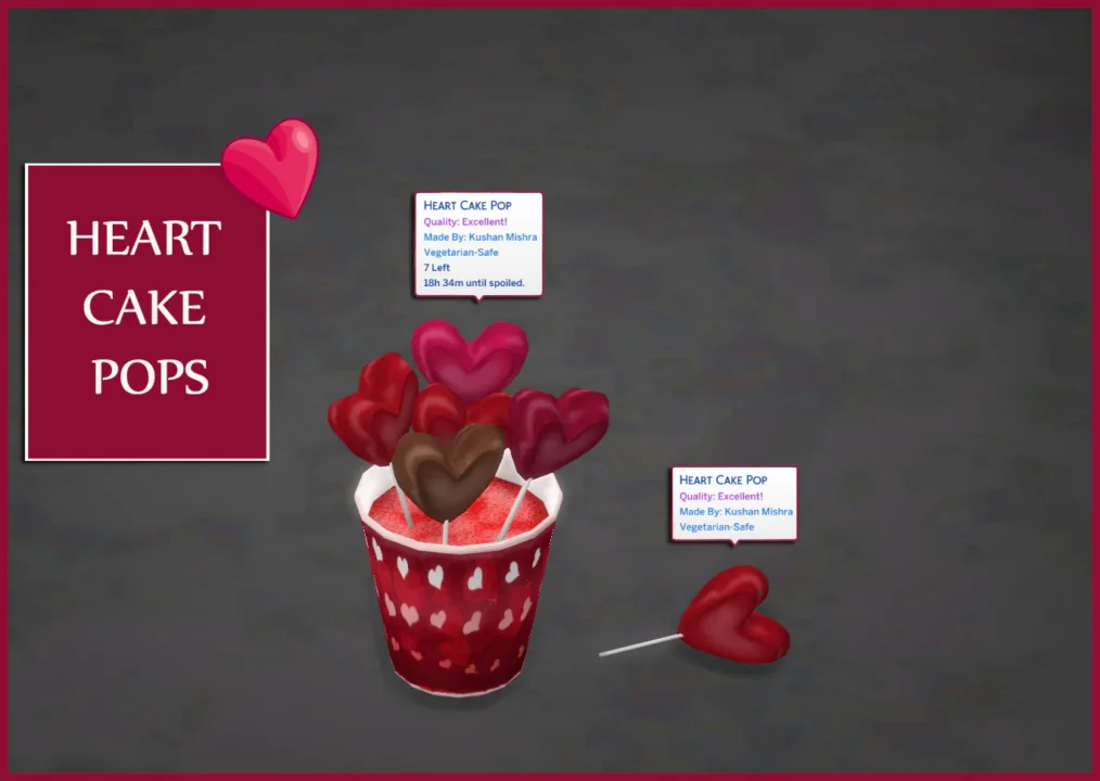Heart Cake Pops