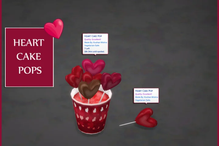 Heart Cake Pops