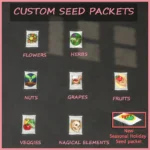 Custom Harvestable Seed Packets