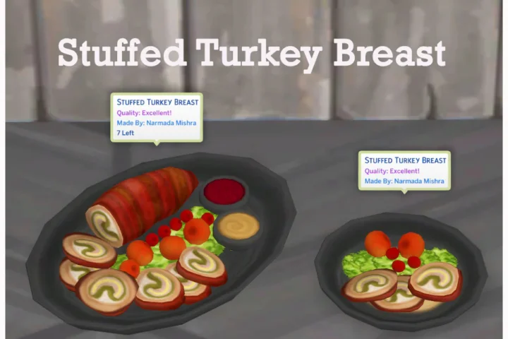 STUFFED TURKEY BREAST