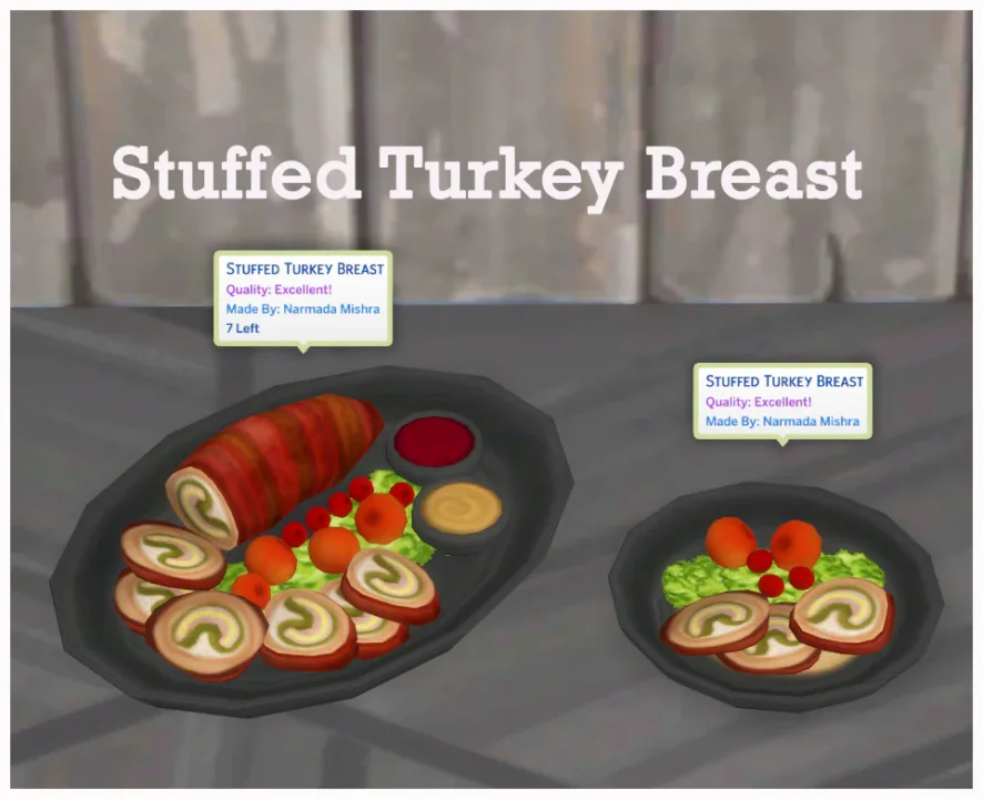 STUFFED TURKEY BREAST