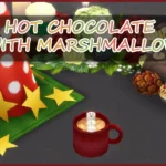 Marshmallow and Hot Chocolate Drink