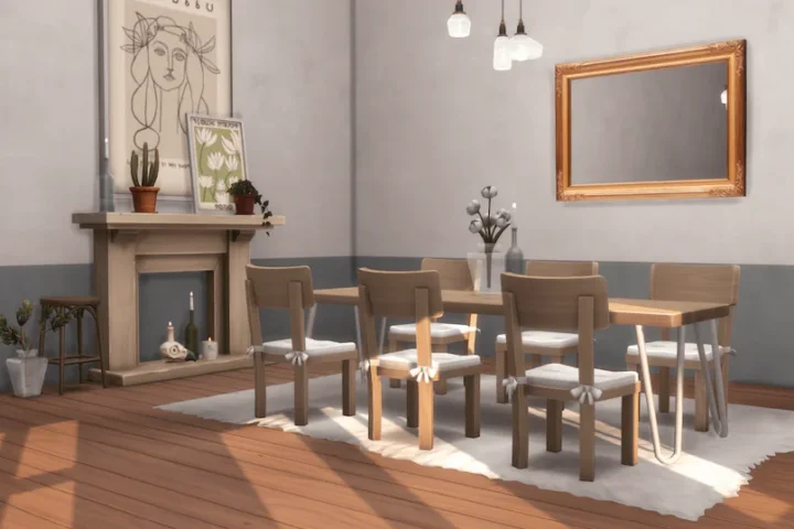 DINNA - dining room - by charly pancakes