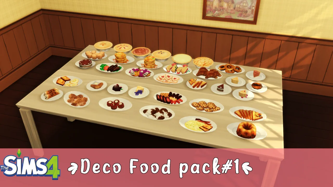 Deco food pack