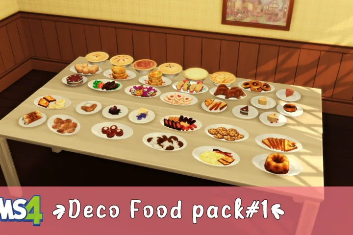 Deco food pack