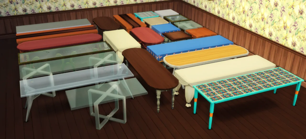 Diningtable mega pack