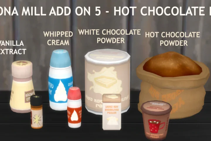 FUNCTIONAL MILL ADD ON 5 - HOT CHOCOLATE EDITION