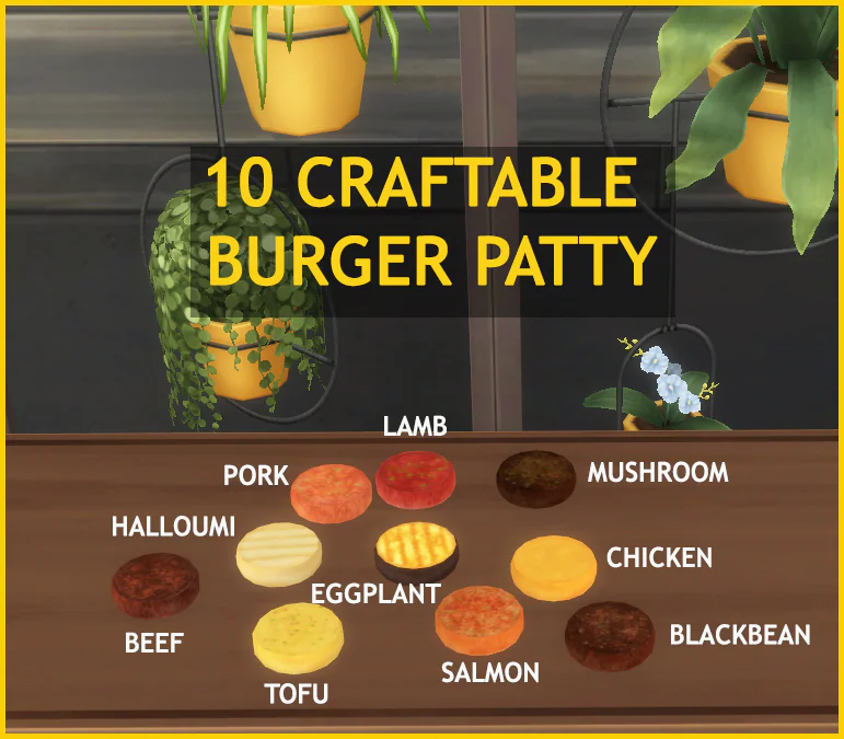 Patty Maker and Burger Patty