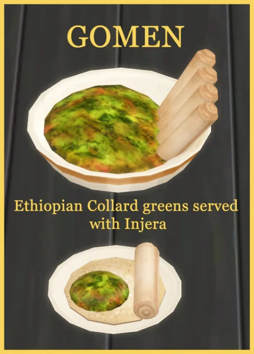 Ethiopian Food –Gomen