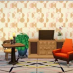 Geometric wallpaper