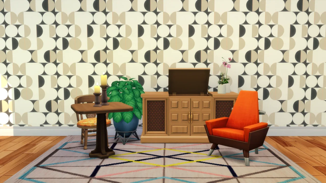 Geometric wallpaper