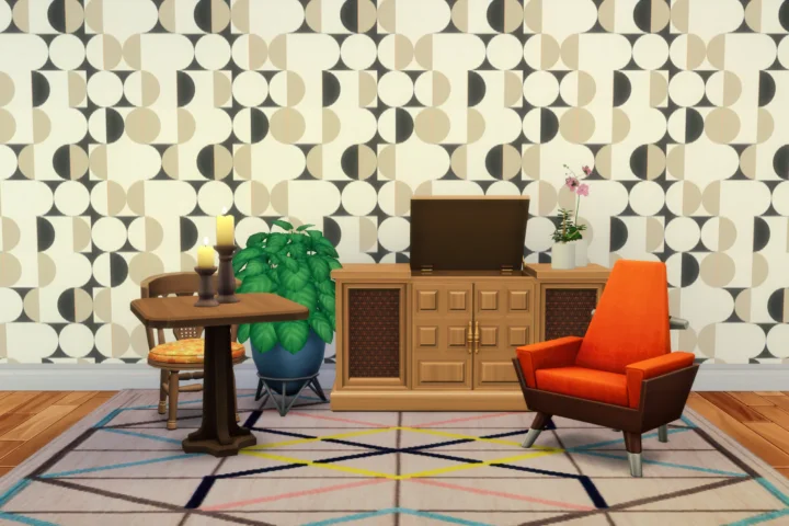 Geometric wallpaper