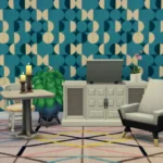 Geometric wallpaper
