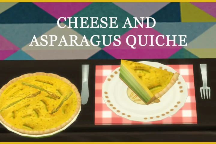 CHEESE ASPARAGUS QUICHE