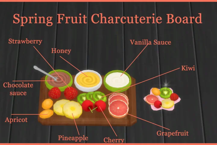 Spring Fruit Chartcuterie Board