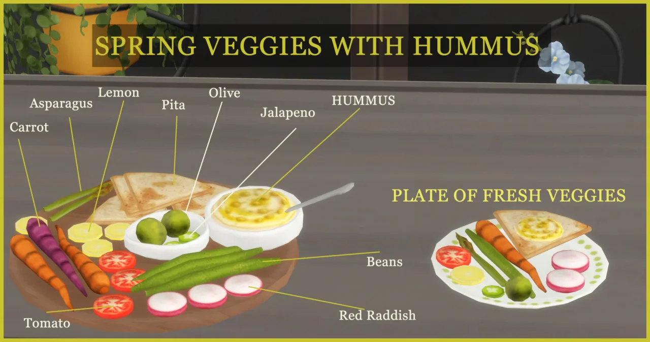 SPRING VEGGIE BOARD