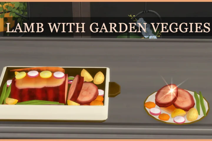 LAMB WITH GARDEN VEGGIES