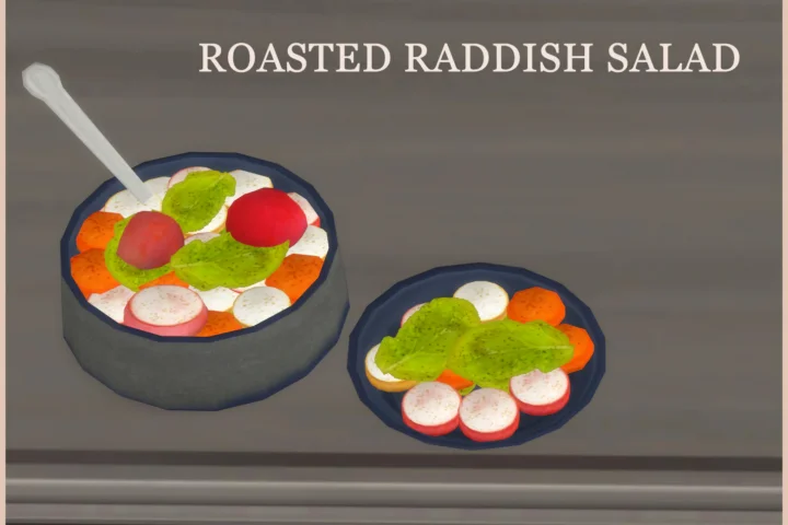 ROASTED RADISH SALAD
