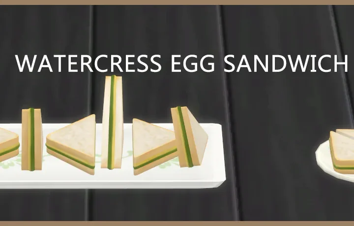 FINGER SANDWICH SET