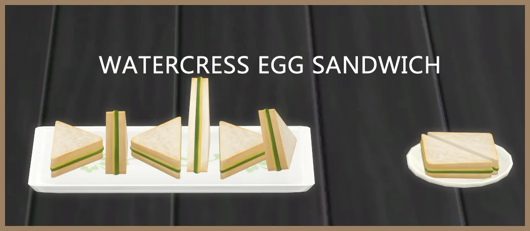 FINGER SANDWICH SET