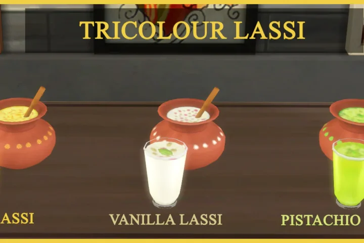 TRICOLOUR LASSI ( BUTTERMILK)