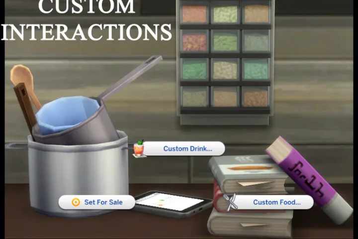 CUSTOM FOOD OBJECTS