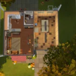 Autumn traditional home