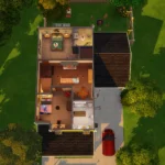 Yellow traditional home