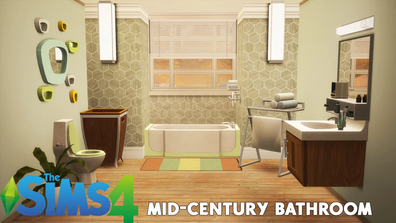 Mid Century Bathroom