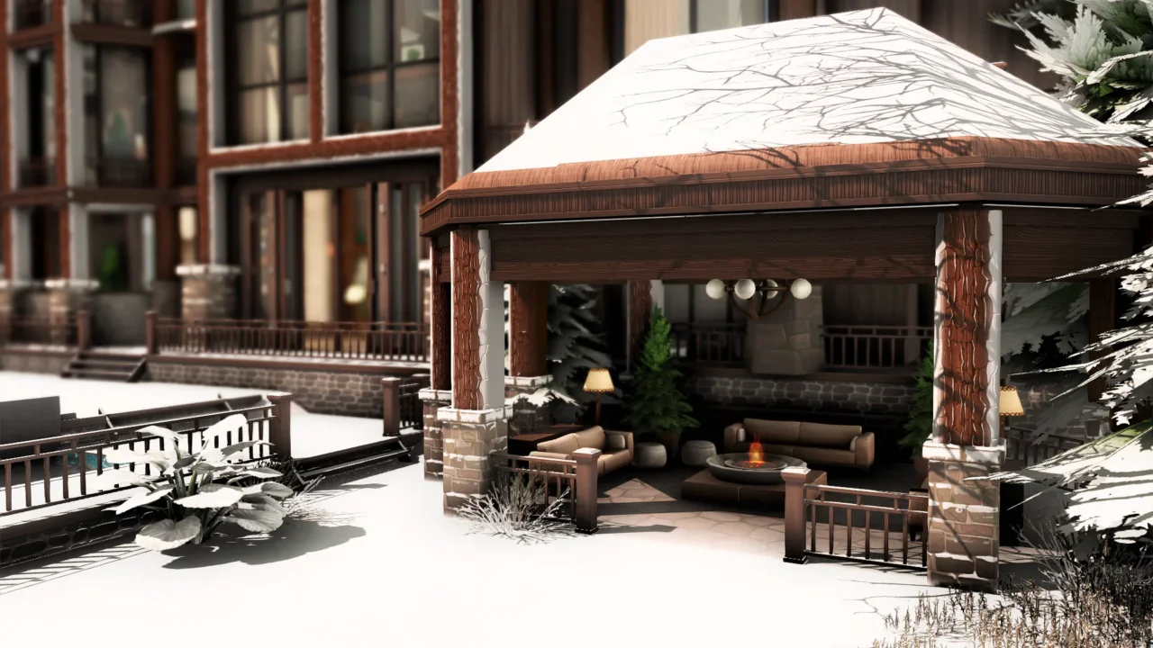 Mountain Log Cabin